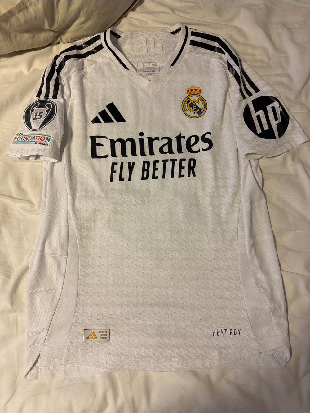 adidas Real Madrid Valverde White and Black Home Jersey